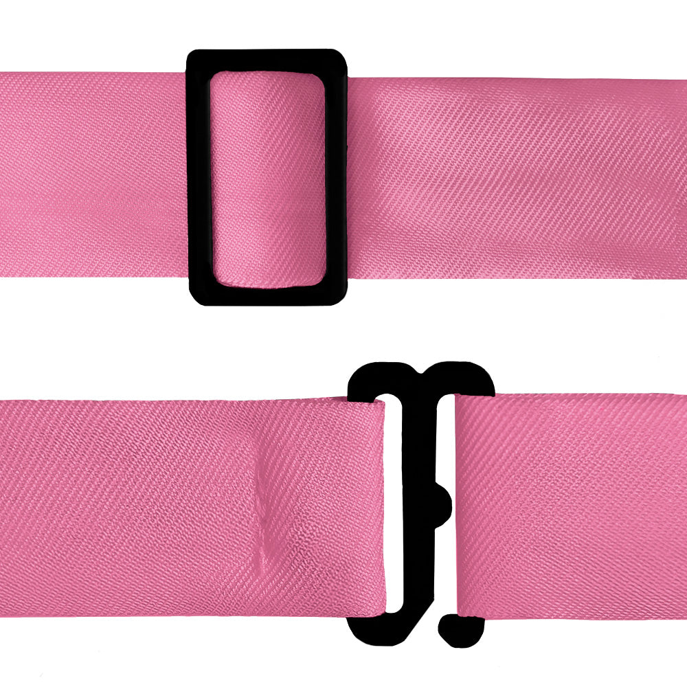 Solid KT Pink Bow Tie - Bow Tie Hardware - Knotty Tie Co.