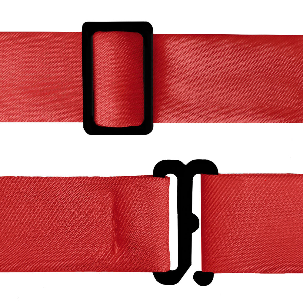 Solid KT Red Bow Tie - Hardware - Knotty Tie Co.