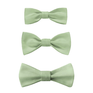Solid KT Sage Green Bow Tie -  -  - Knotty Tie Co.