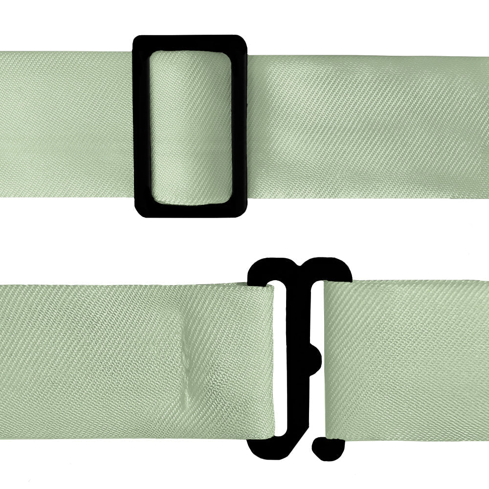 Solid KT Sage Green Bow Tie - Bow Tie Hardware - Knotty Tie Co.