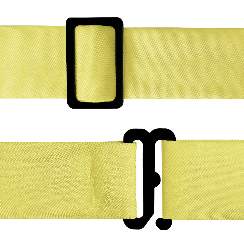 Solid KT Yellow Bow Tie - Bow Tie Hardware - Knotty Tie Co.