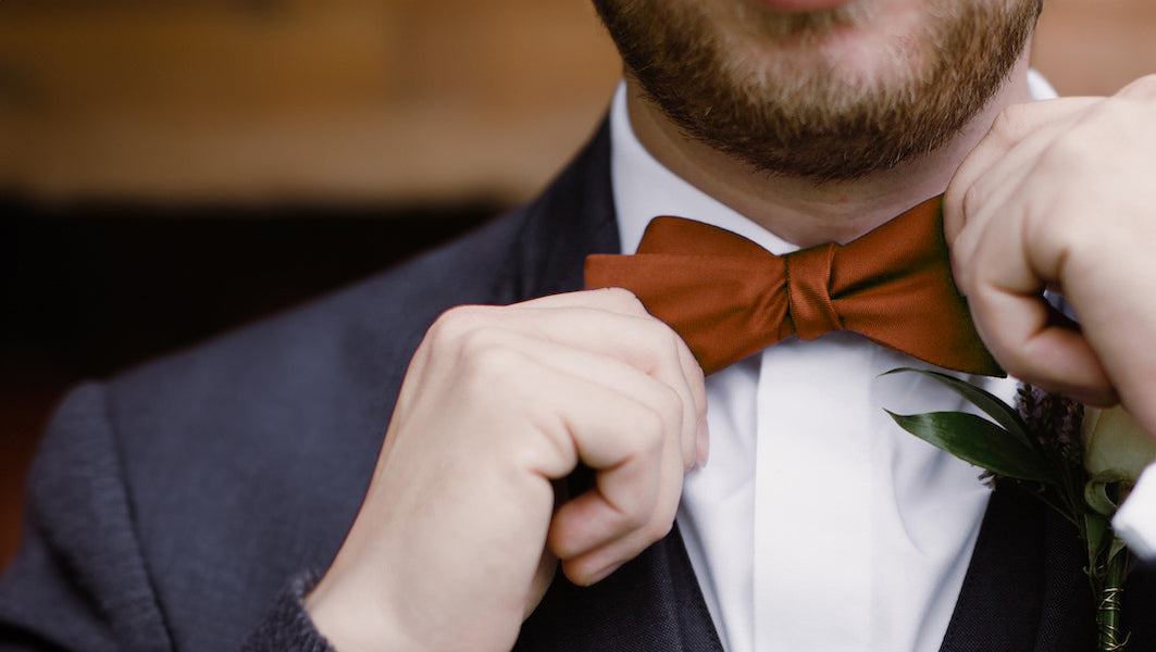 Orange Bow Ties