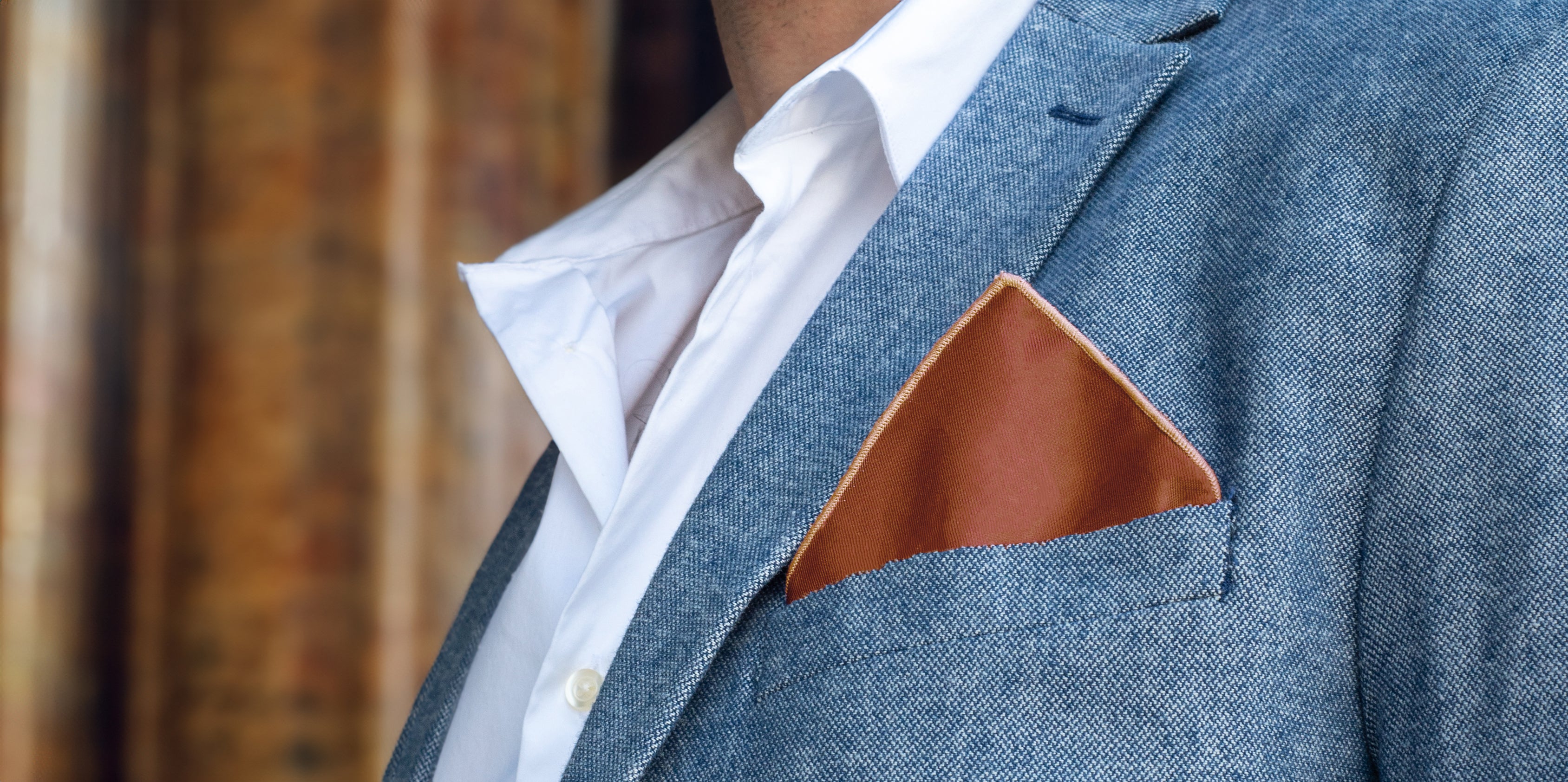 Orange Pocket Squares