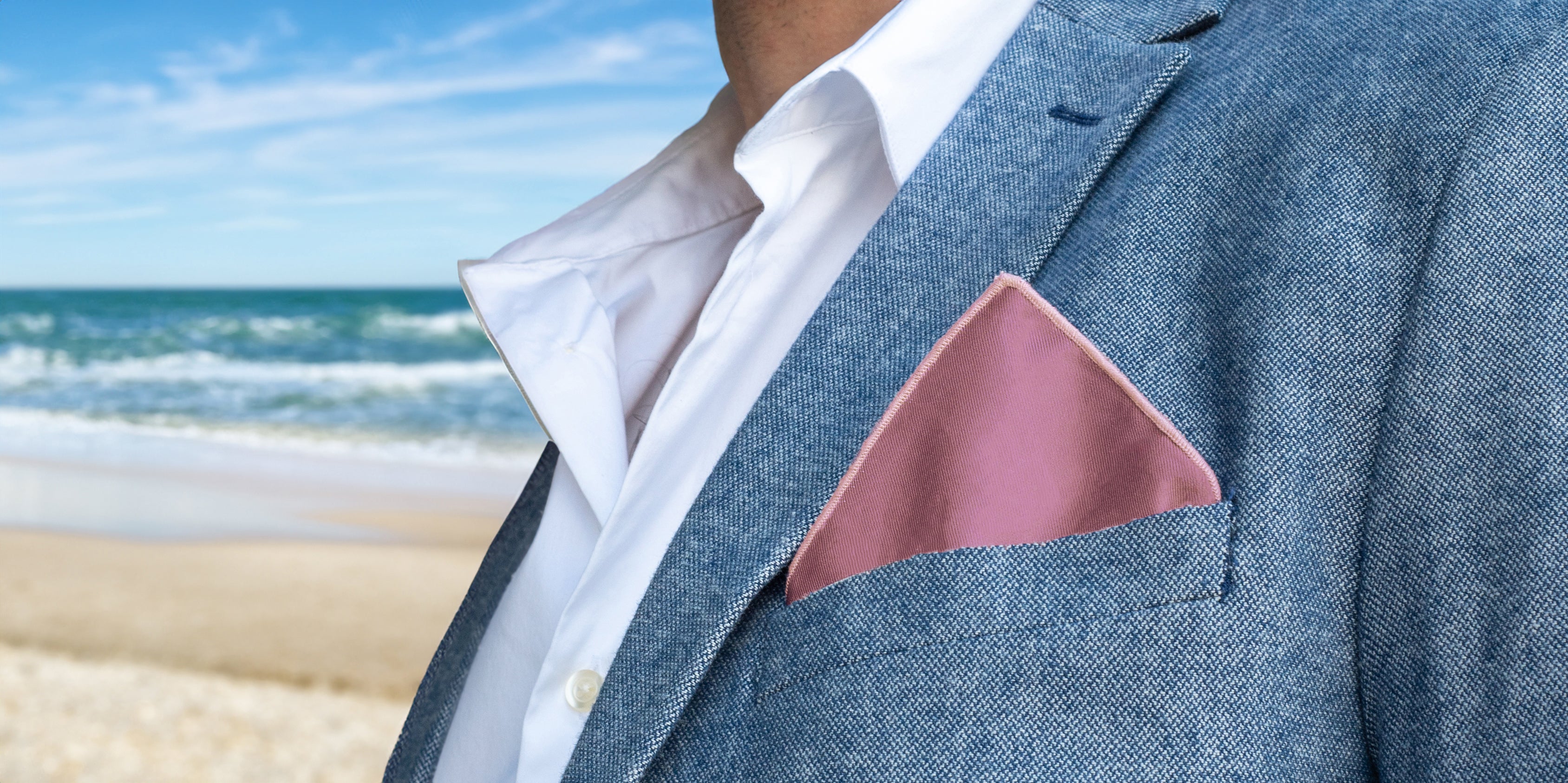 Pink Pocket Squares