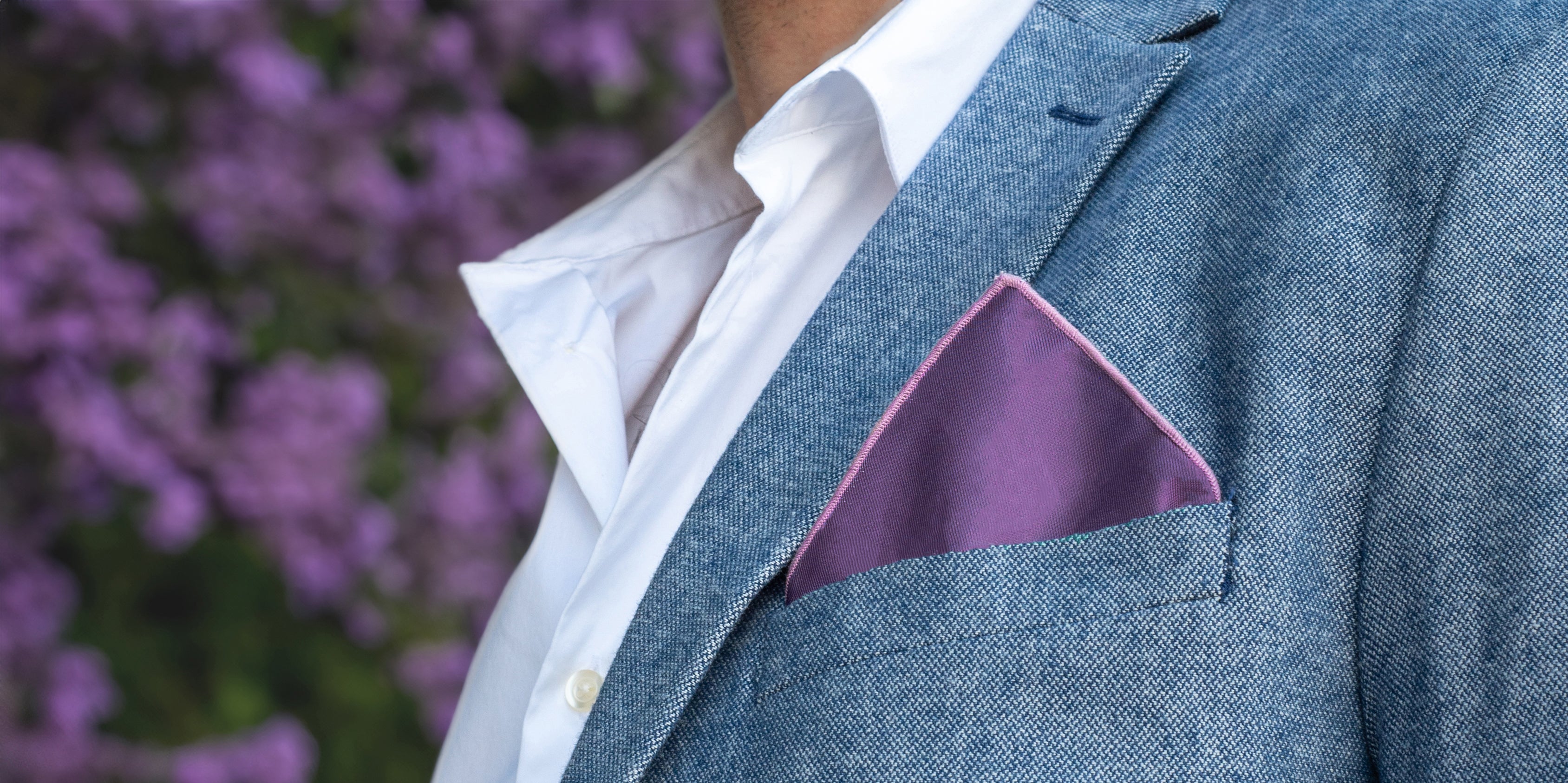 Purple Pocket Squares