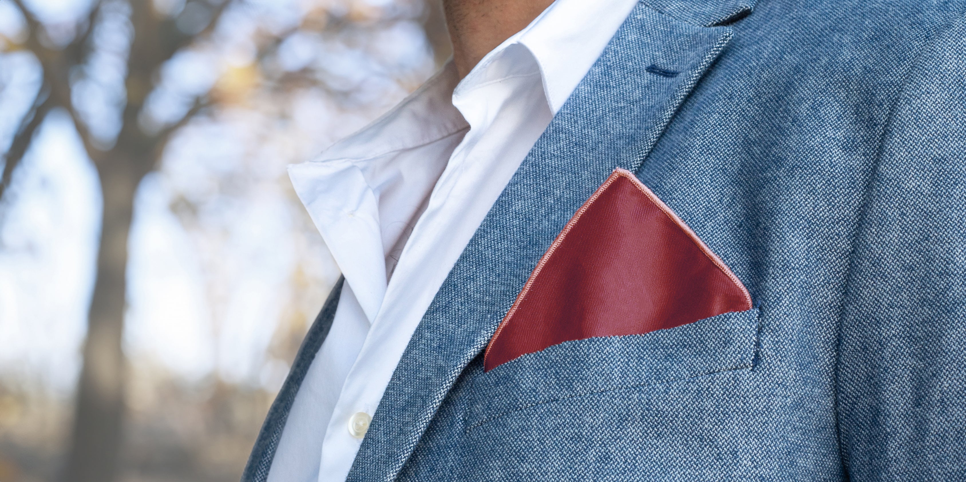 red ties and pocket squares
