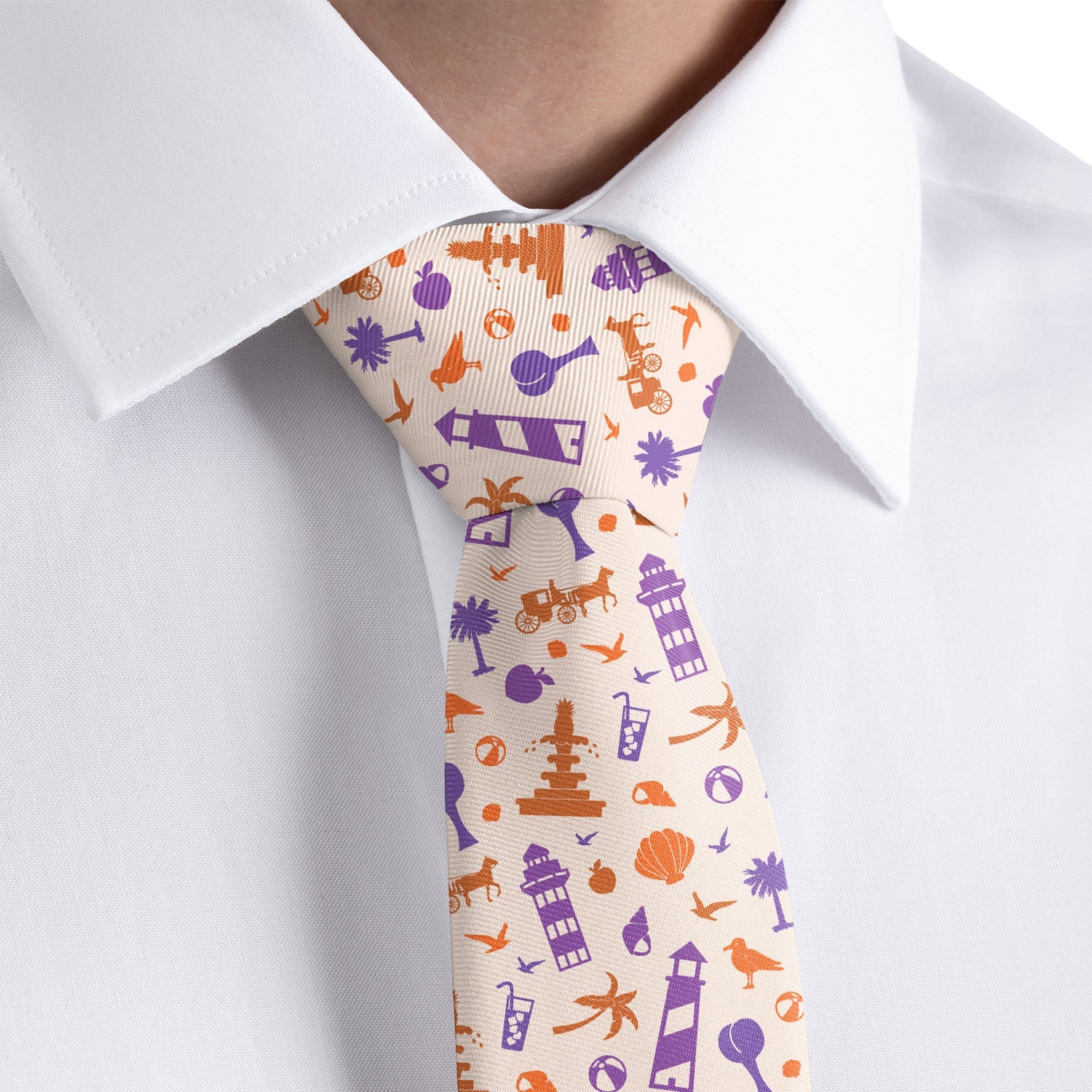 South Carolina State Heritage Necktie - Rolled - Knotty Tie Co.