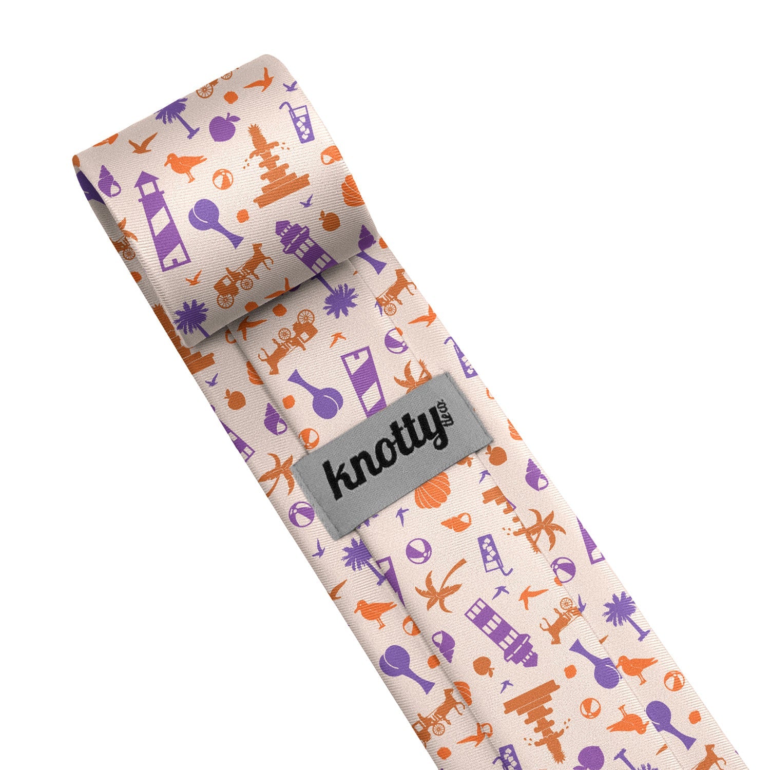 South Carolina State Heritage Necktie - Tag - Knotty Tie Co.