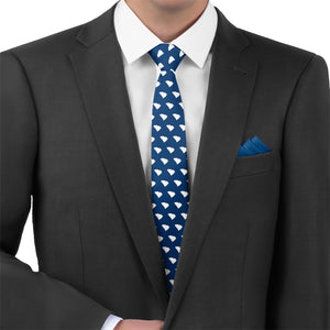South Carolina State Outline Necktie - Matching Pocket Square - Knotty Tie Co.