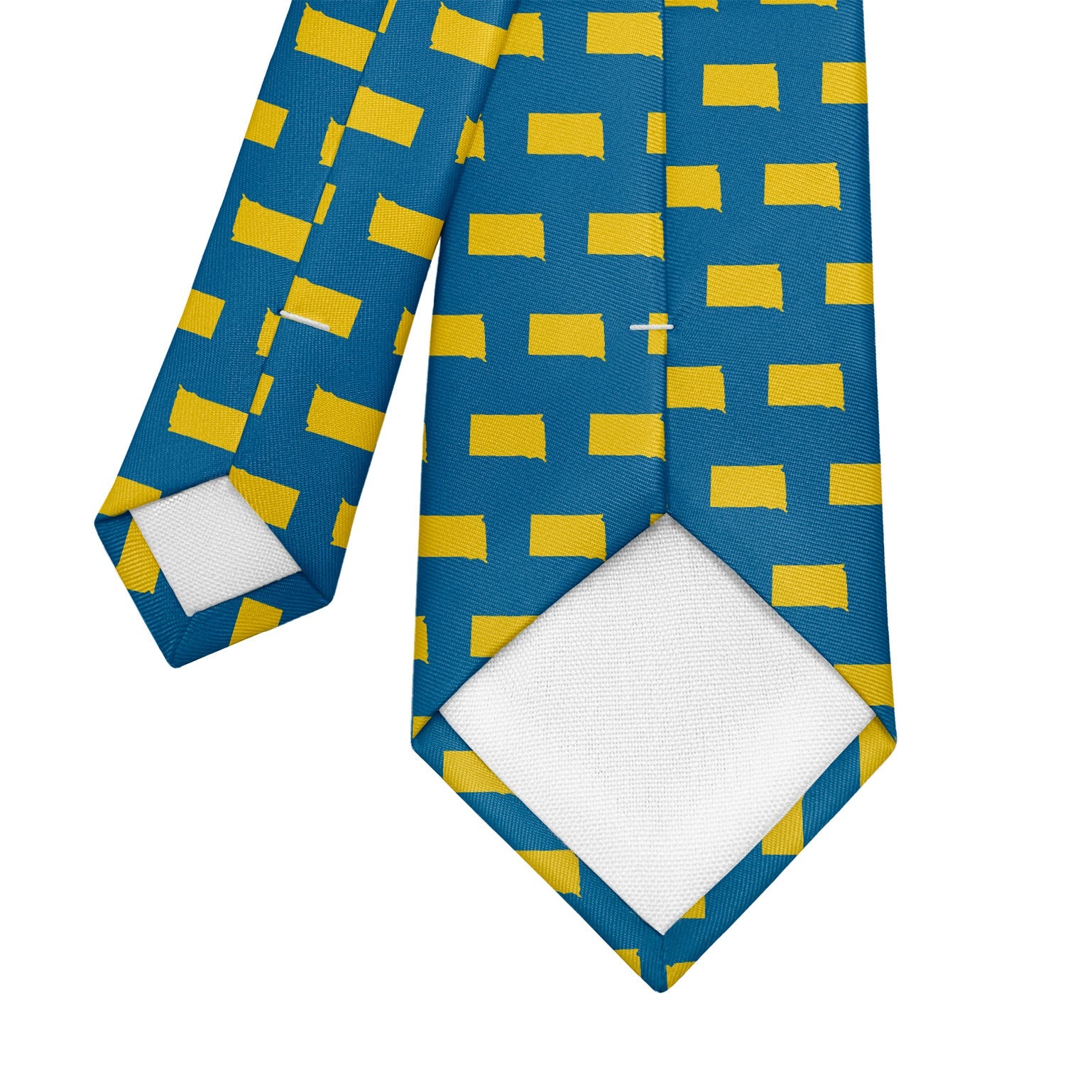 South Dakota State Outline Necktie - Tipping - Knotty Tie Co.