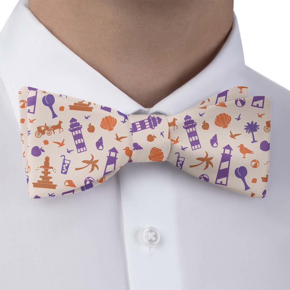 South Carolina State Heritage Bow Tie - Bow Tie with Dress Shirt - Knotty Tie Co.