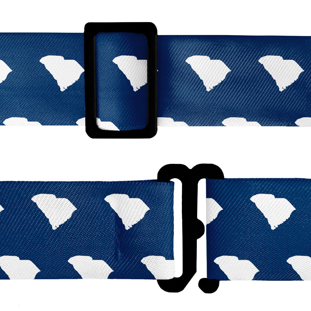 South Carolina State Outline Bow Tie - Bow Tie Hardware - Knotty Tie Co.