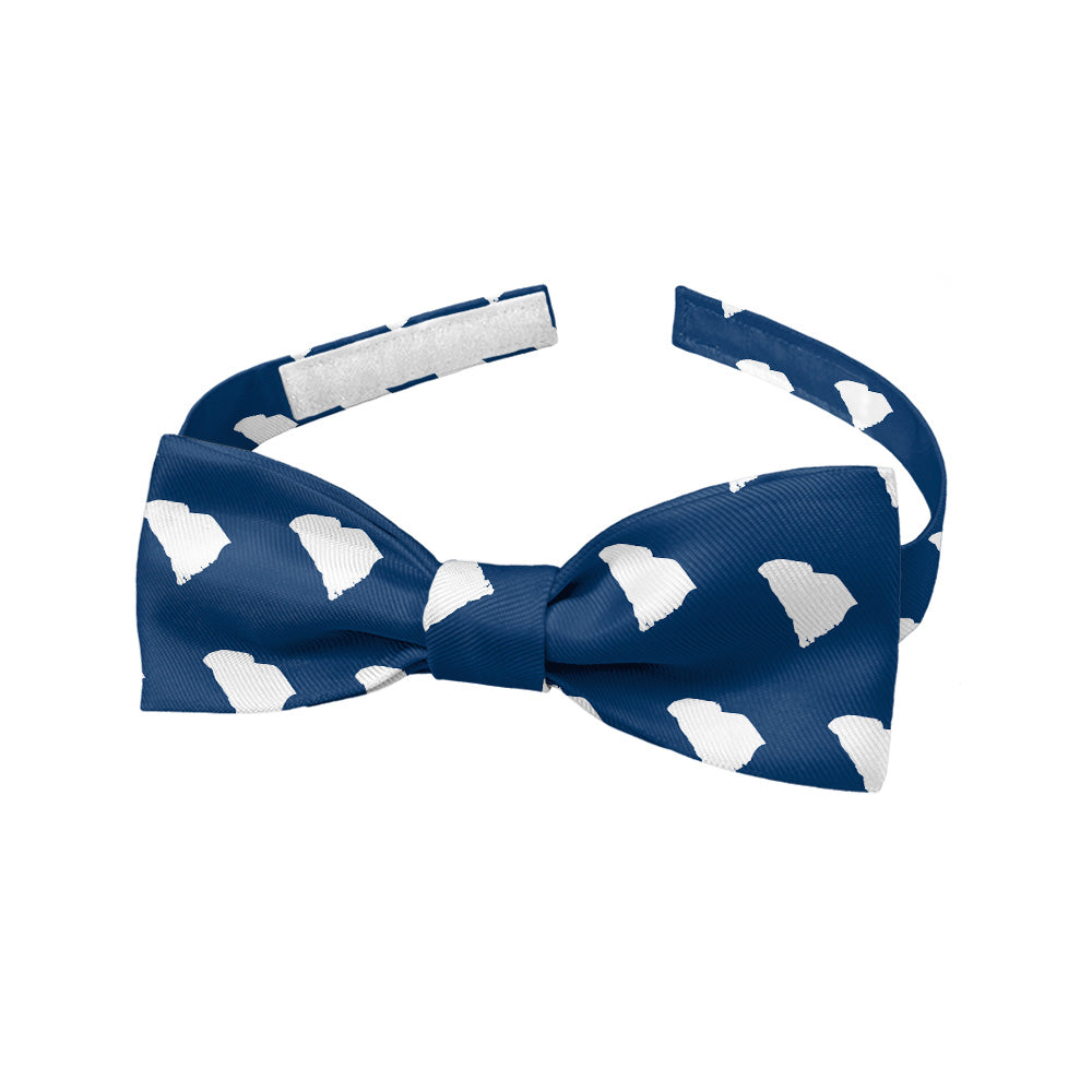South Carolina State Outline Bow Tie - Baby Bow Tie - Knotty Tie Co.