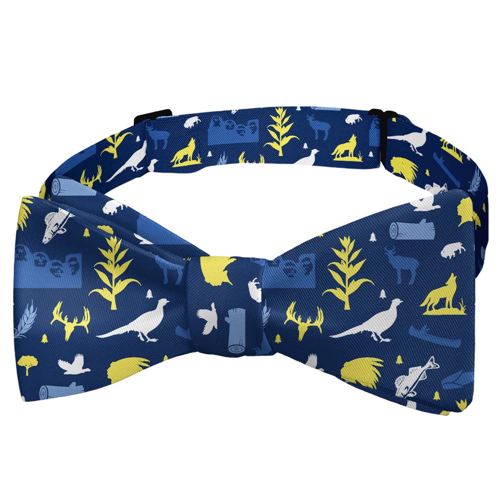 South Dakota State Heritage Bow Tie - Self Tie Bow Tie - Knotty Tie Co.