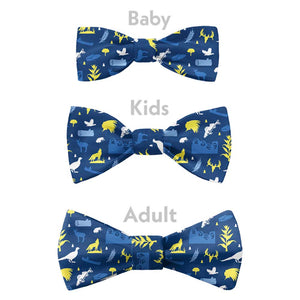 South Dakota State Heritage Bow Tie - Bow Sizes - Knotty Tie Co.