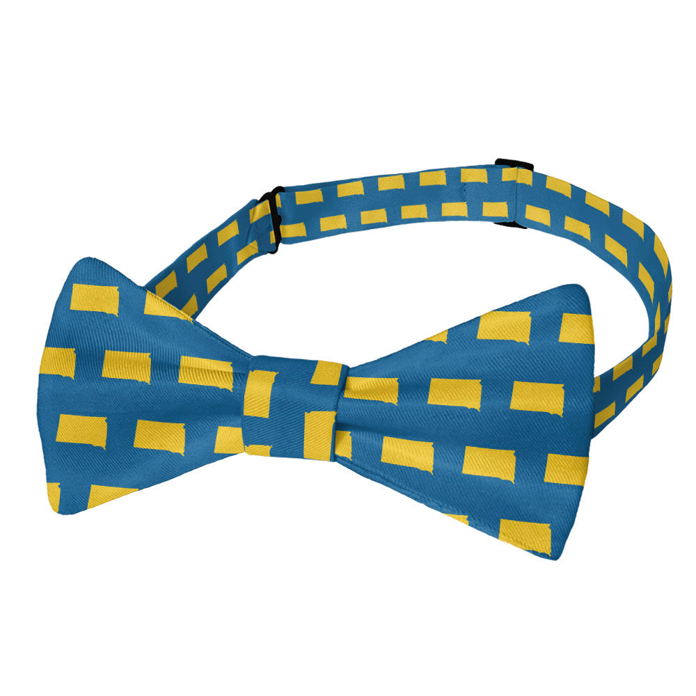 South Dakota State Outline Bow Tie - Adult Pre-Tied 12-22" -  - Knotty Tie Co.