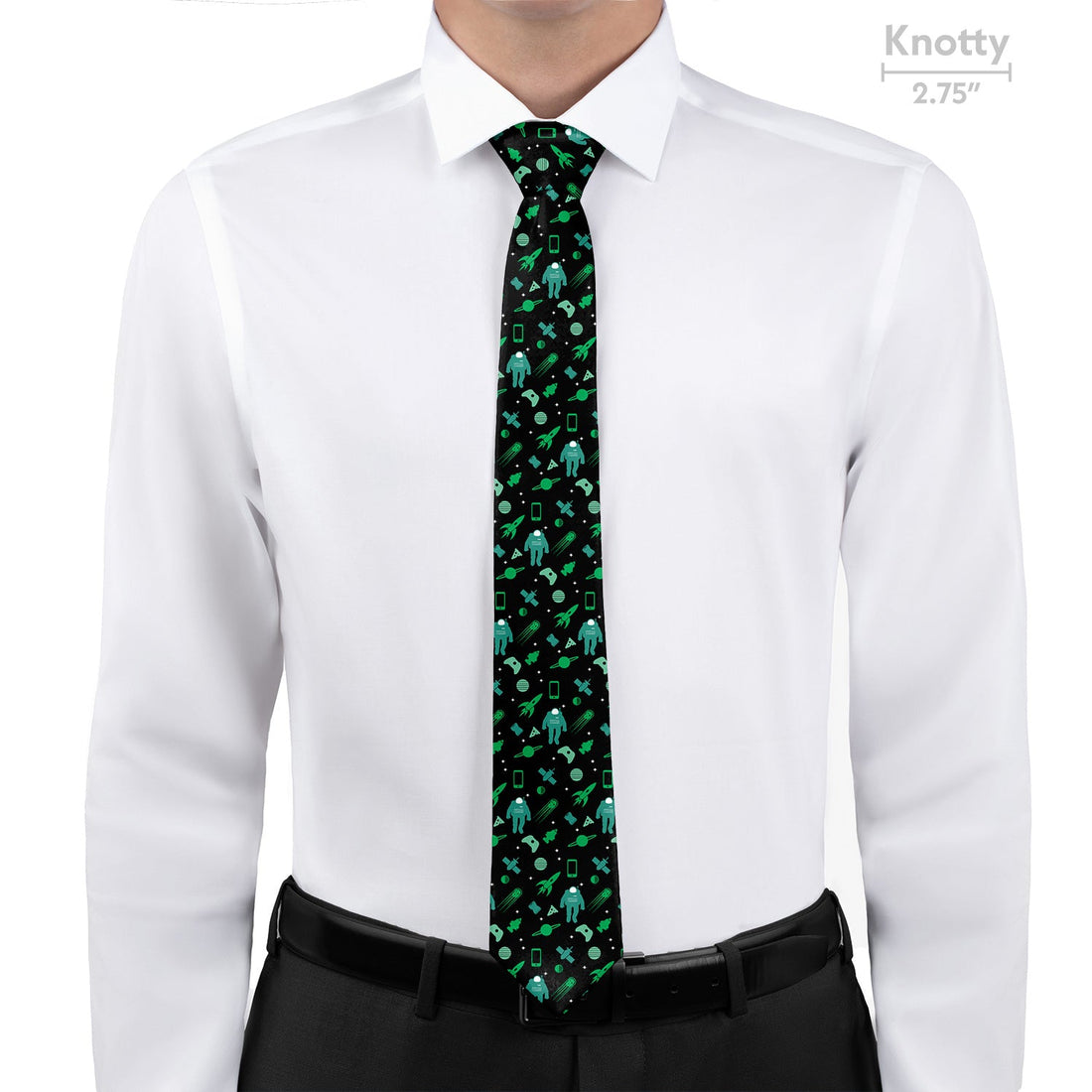 Space Junk Necktie - Knotty - Knotty Tie Co.