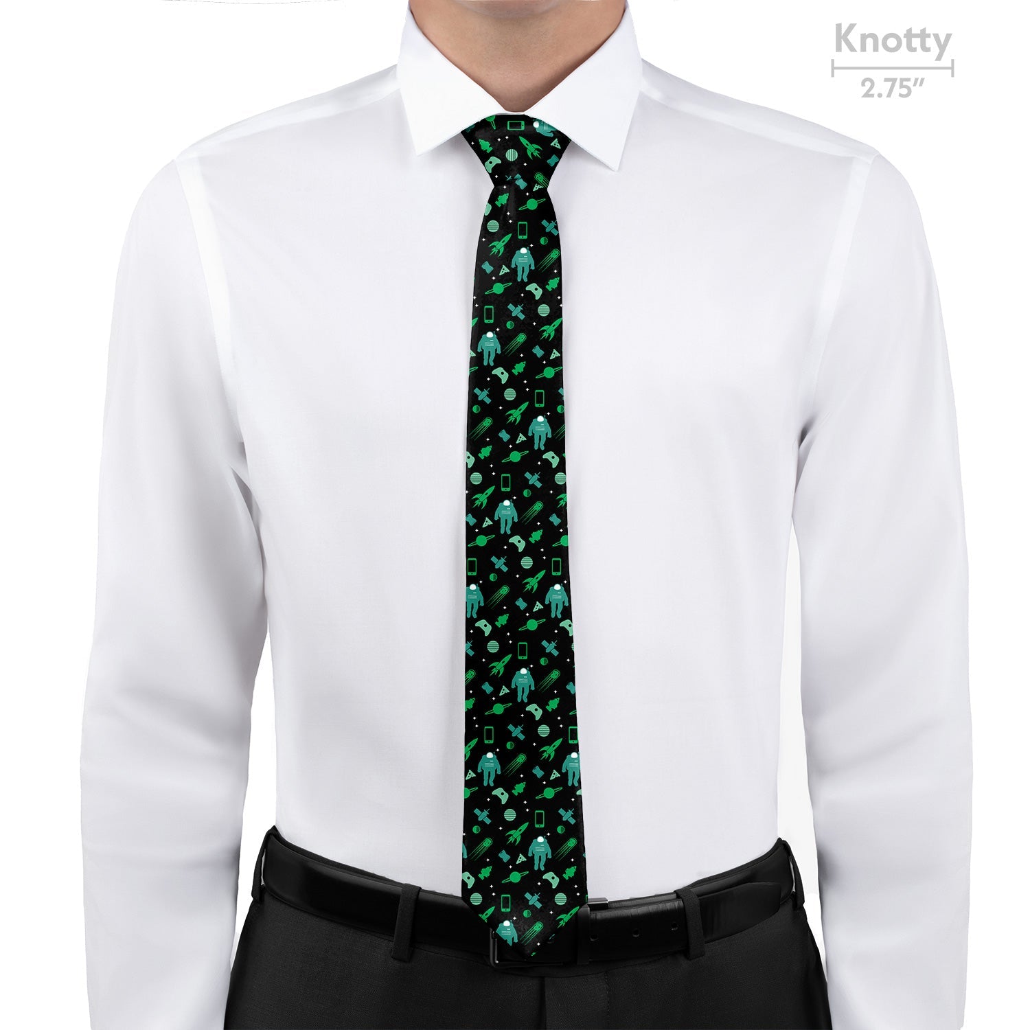 Space Junk Necktie - Knotty - Knotty Tie Co.