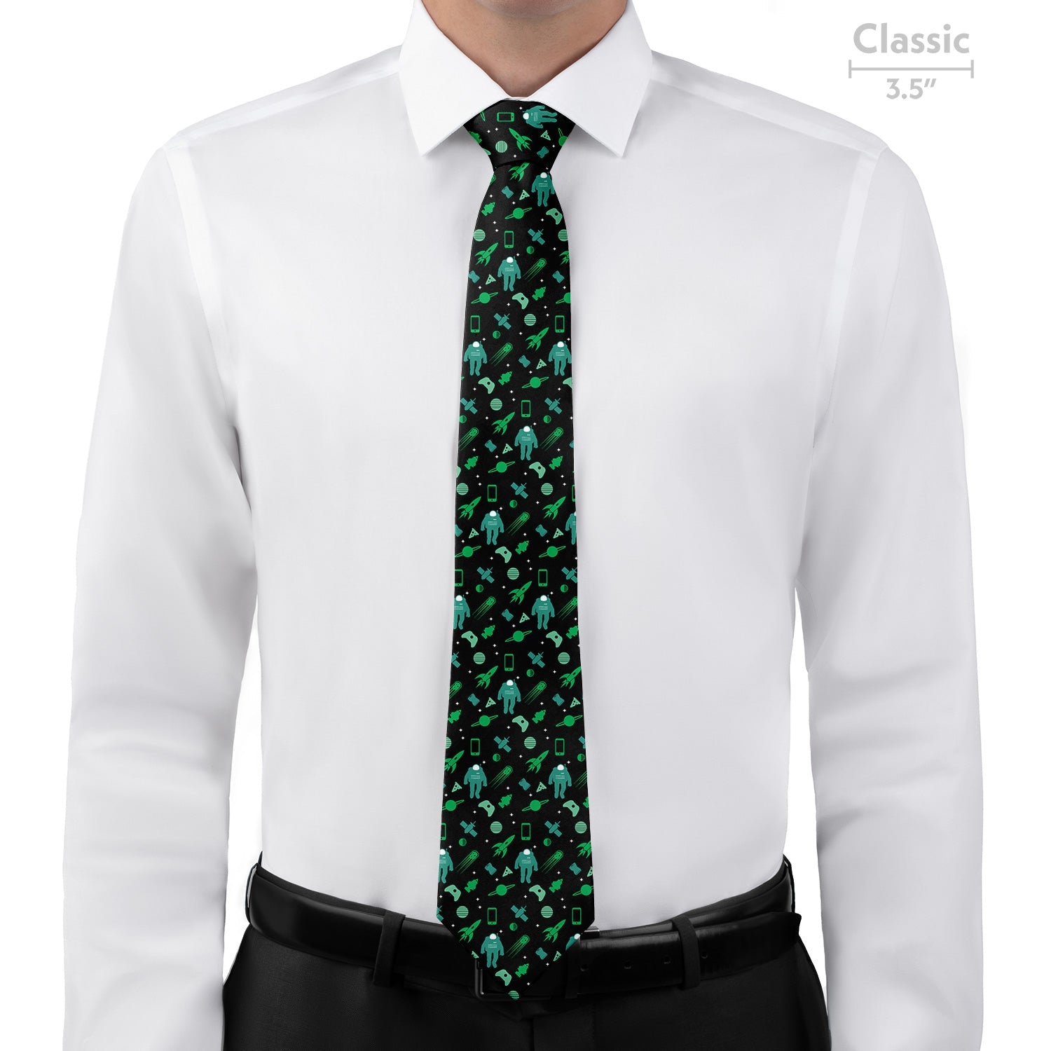 Space Junk Necktie - Classic - Knotty Tie Co.
