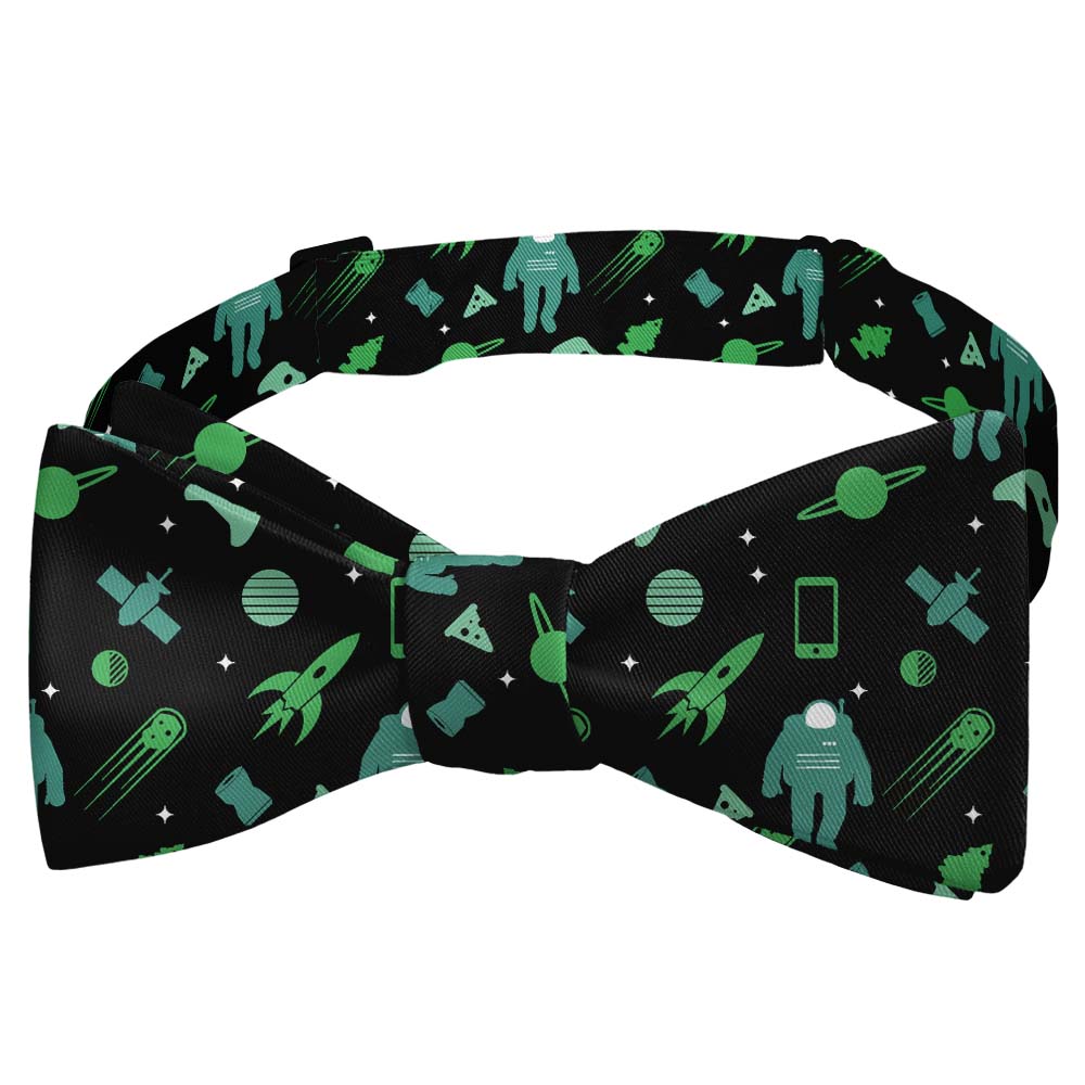 Space Junk Bow Tie - Self Tie Bow Tie - Knotty Tie Co.