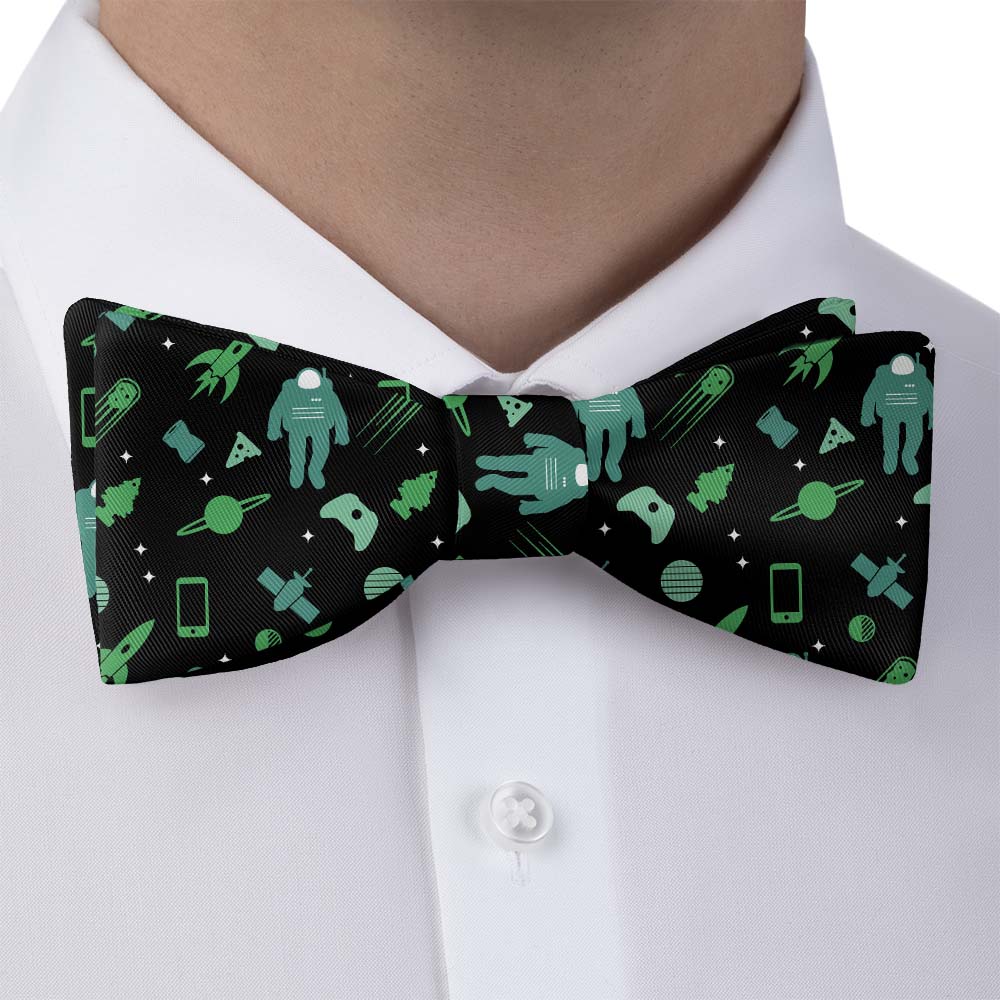 Space Junk Bow Tie - Bow Tie with Dress Shirt - Knotty Tie Co.