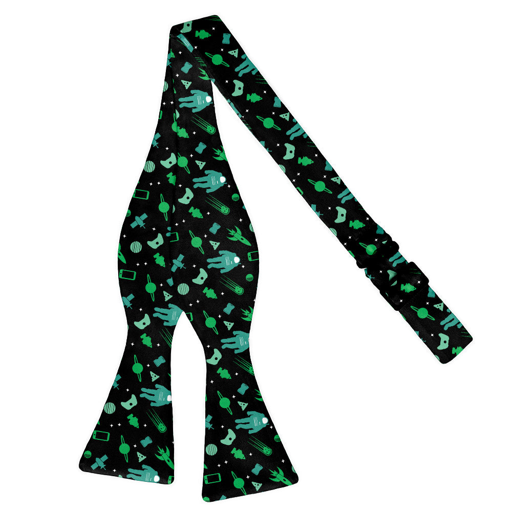 Space Junk Bow Tie - Self Tie Flat - Knotty Tie Co.