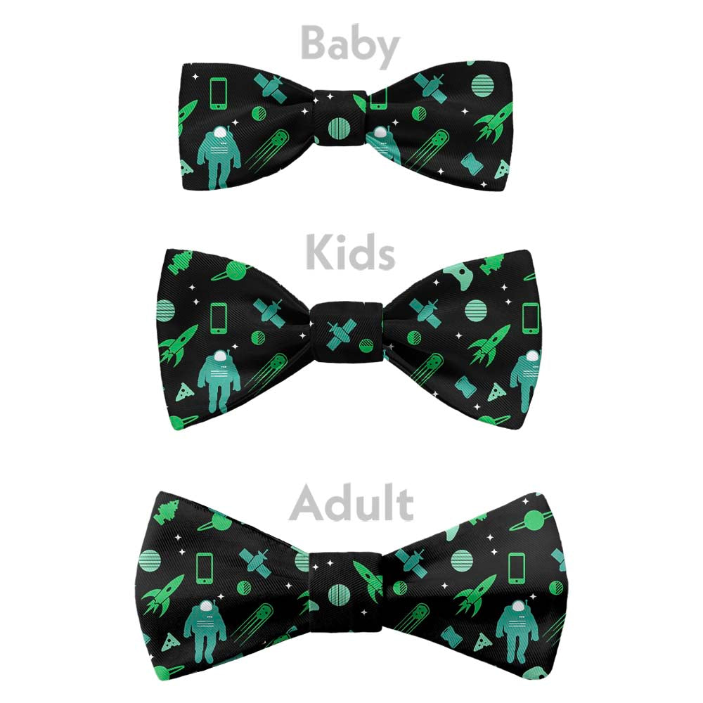 Space Junk Bow Tie - Bow Sizes - Knotty Tie Co.
