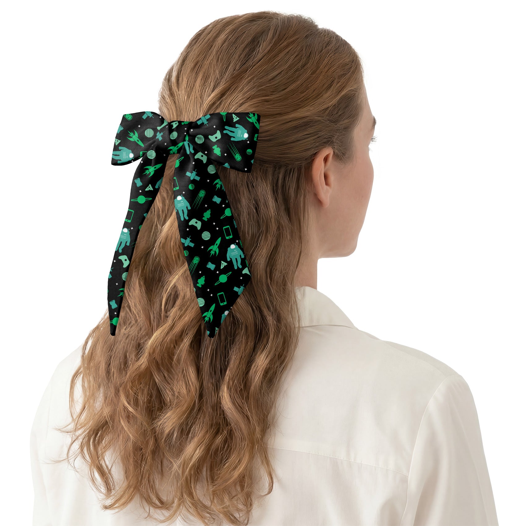 Space Junk Hair Scarf - Hair Scarf - Knotty Tie Co.