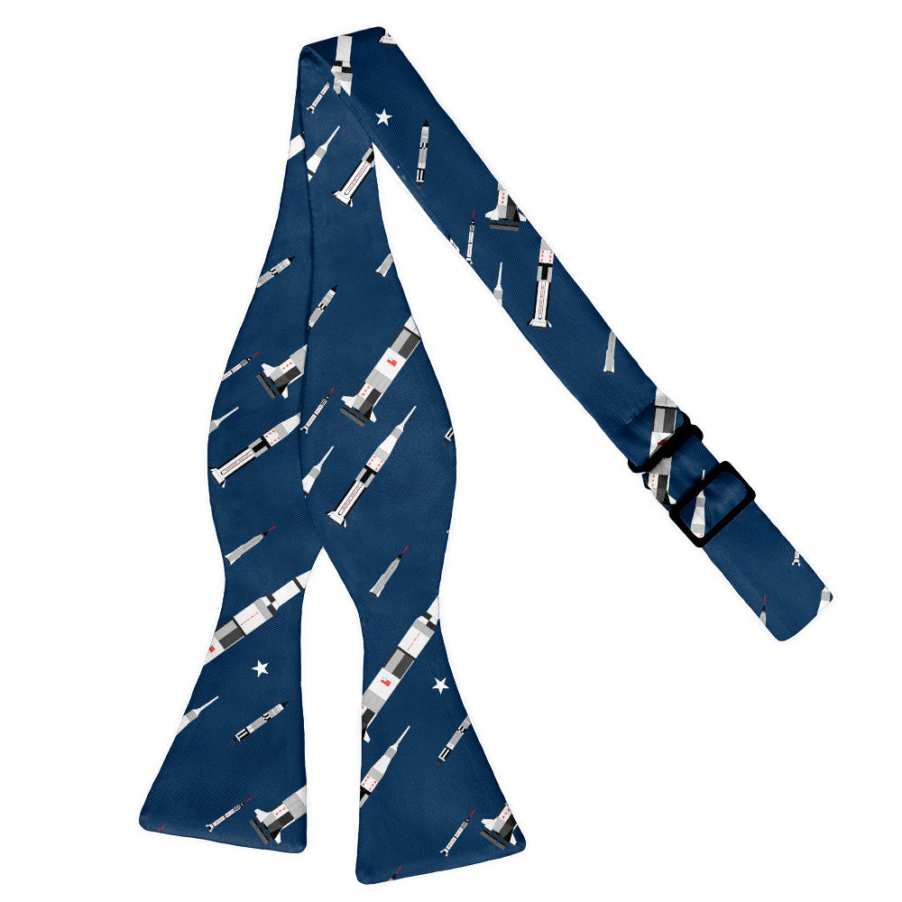 Space Race Bow Tie - Self Tie Flat - Knotty Tie Co.