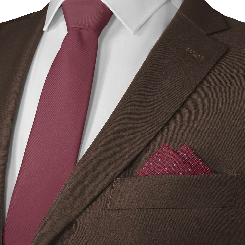 Speckled Pocket Square - Matching Necktie- Knotty Tie Co.