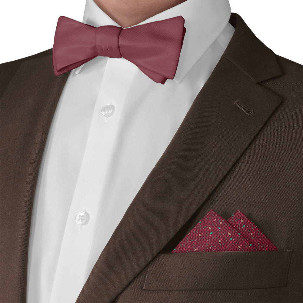 Speckled Pocket Square - Matching Bow Tie - Knotty Tie Co.