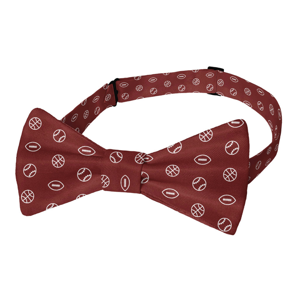 Sportsball Bow Tie - Adult Pre-Tied 12-22" -  - Knotty Tie Co.