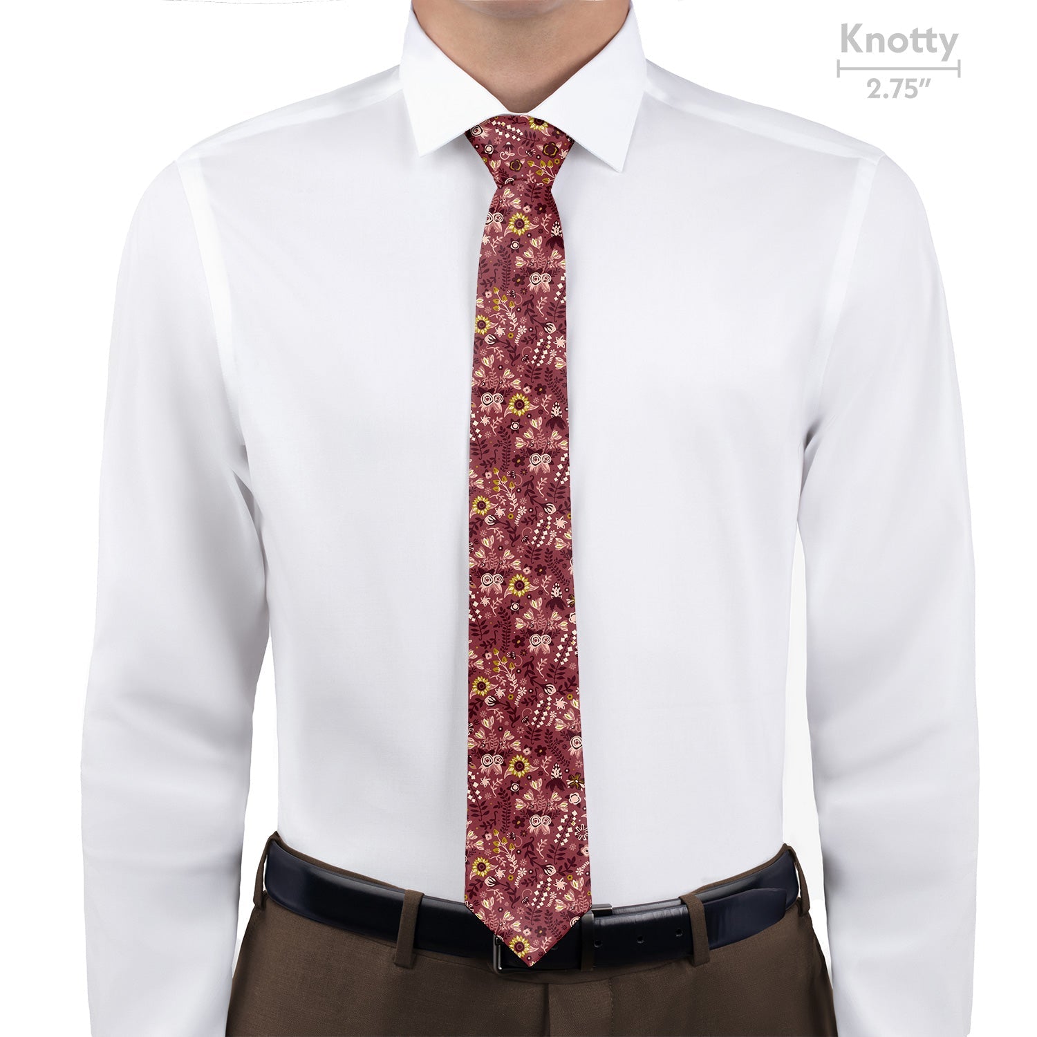Spring Garden Floral Necktie - Knotty - Knotty Tie Co.