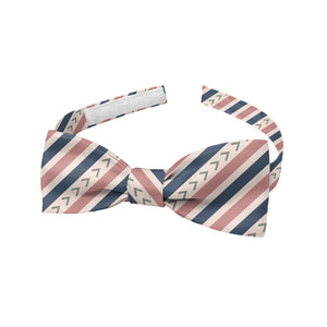 Spring Stripe Bow Tie - Baby Pre-Tied 9.5-12.5" -  - Knotty Tie Co.