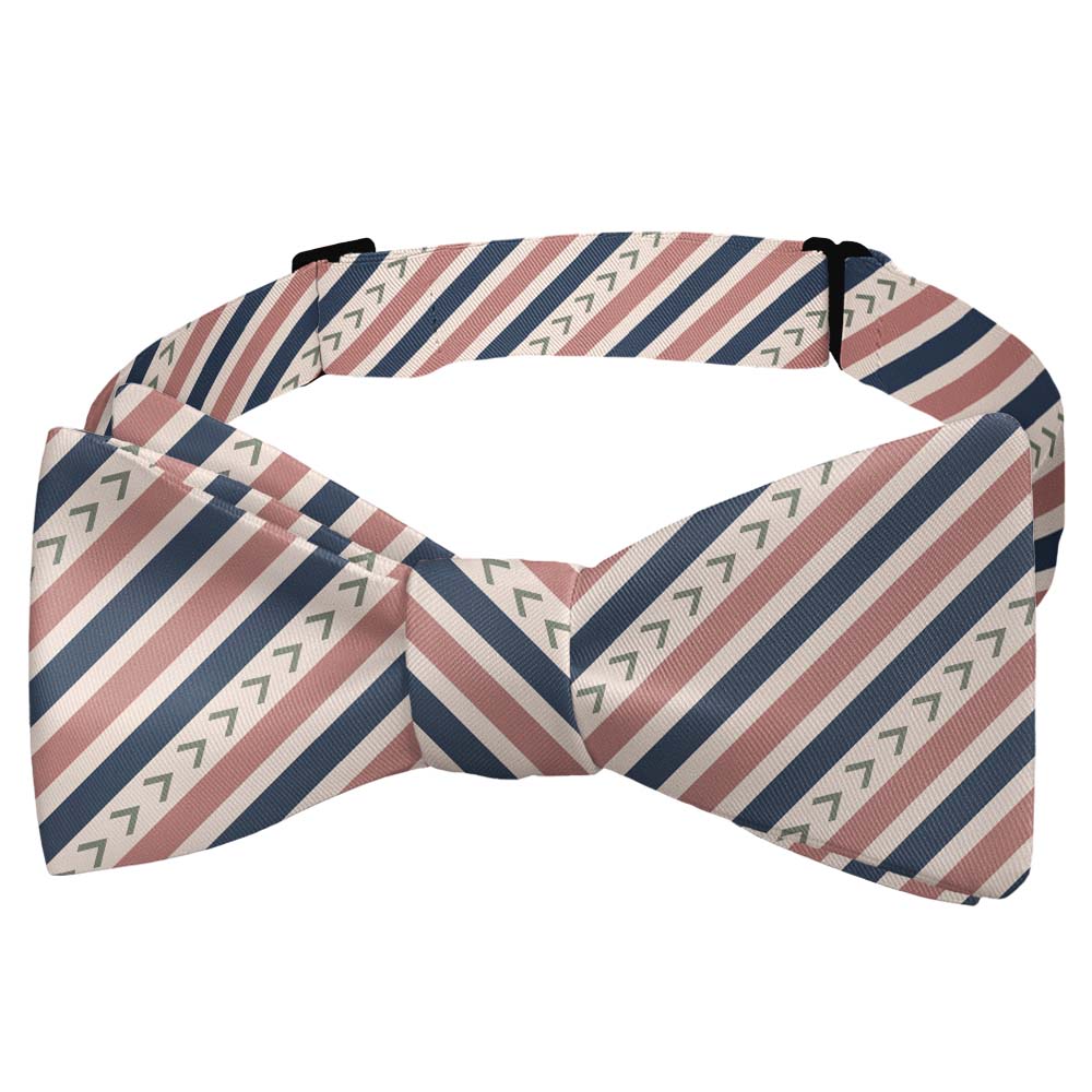 Spring Stripe Bow Tie - Self Tie Bow Tie - Knotty Tie Co.