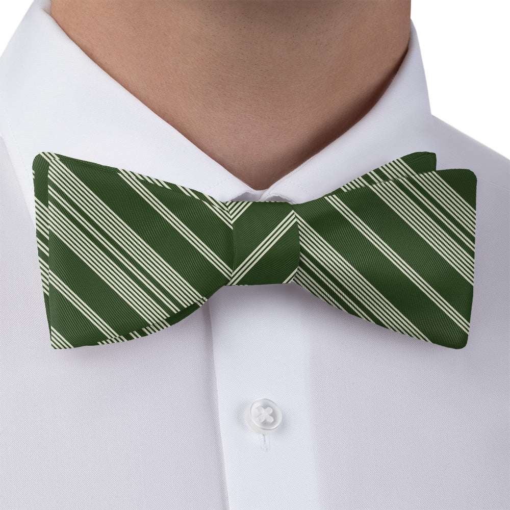 Sprinter Pinstripe Bow Tie - Bow Tie with Dress Shirt - Knotty Tie Co.