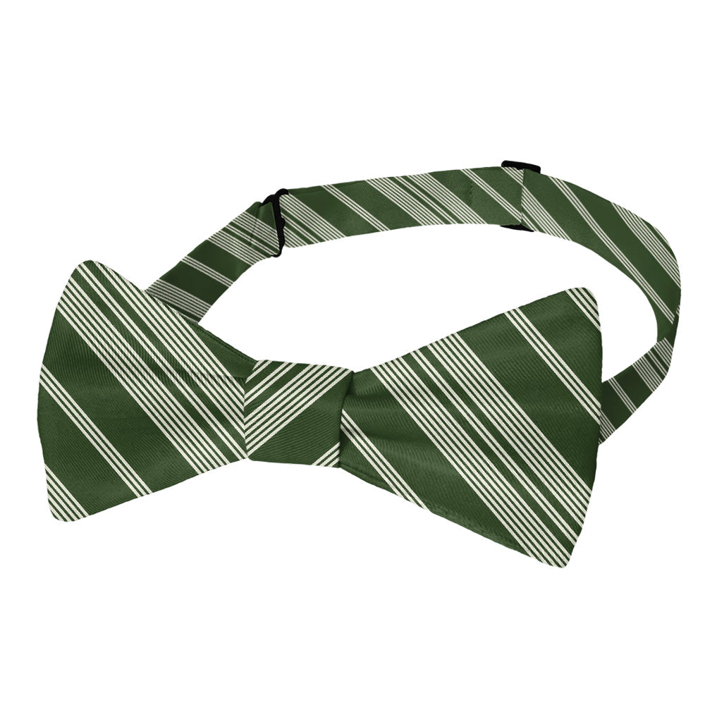 Sprinter Pinstripe Bow Tie - Pre-Tied Bow Tie - Knotty Tie Co.
