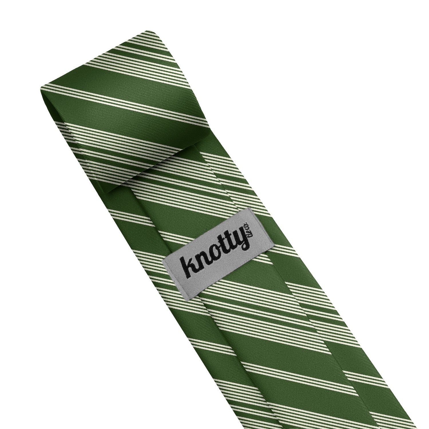 Sprinter Pinstripe Necktie - Tag - Knotty Tie Co.