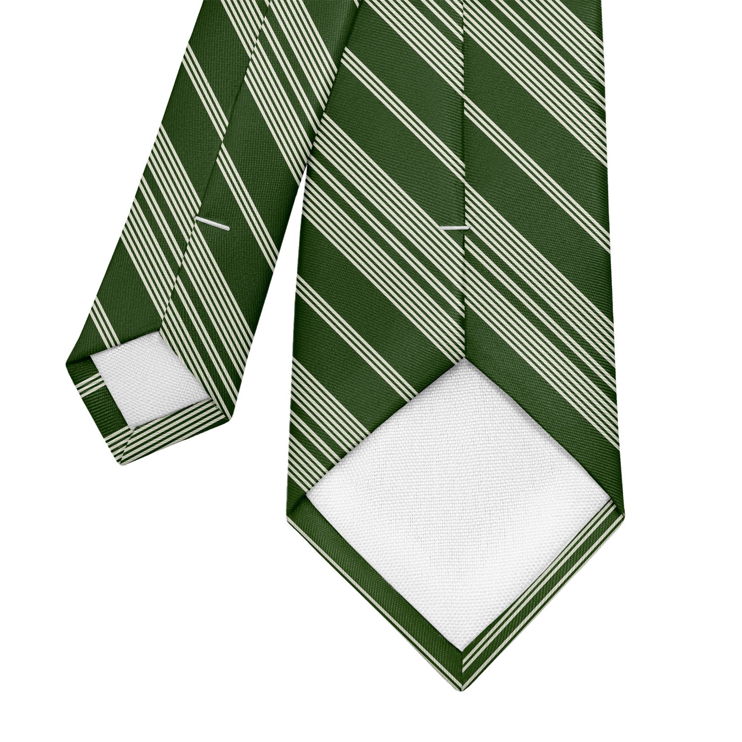 Sprinter Pinstripe Necktie - Tipping - Knotty Tie Co.