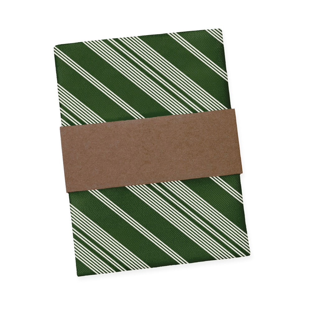 Sprinter Pinstripe Pocket Square - Packaging - Knotty Tie Co.