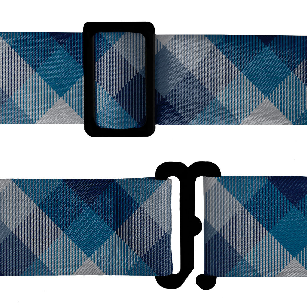 Squared Away Plaid Bow Tie - Bow Tie Hardware - Knotty Tie Co.