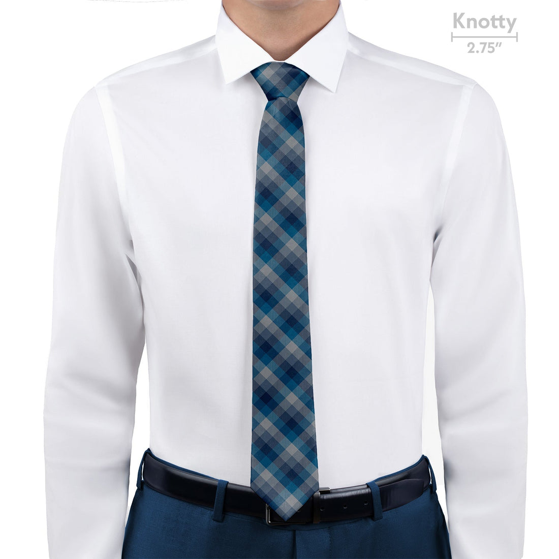 Squared Away Plaid Necktie - Knotty - Knotty Tie Co.