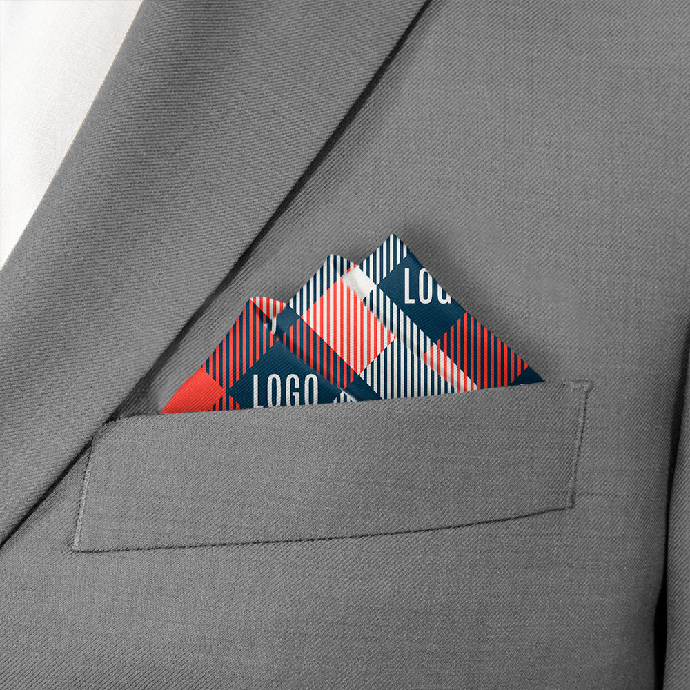Squared Away 2 Logo Pocket Square