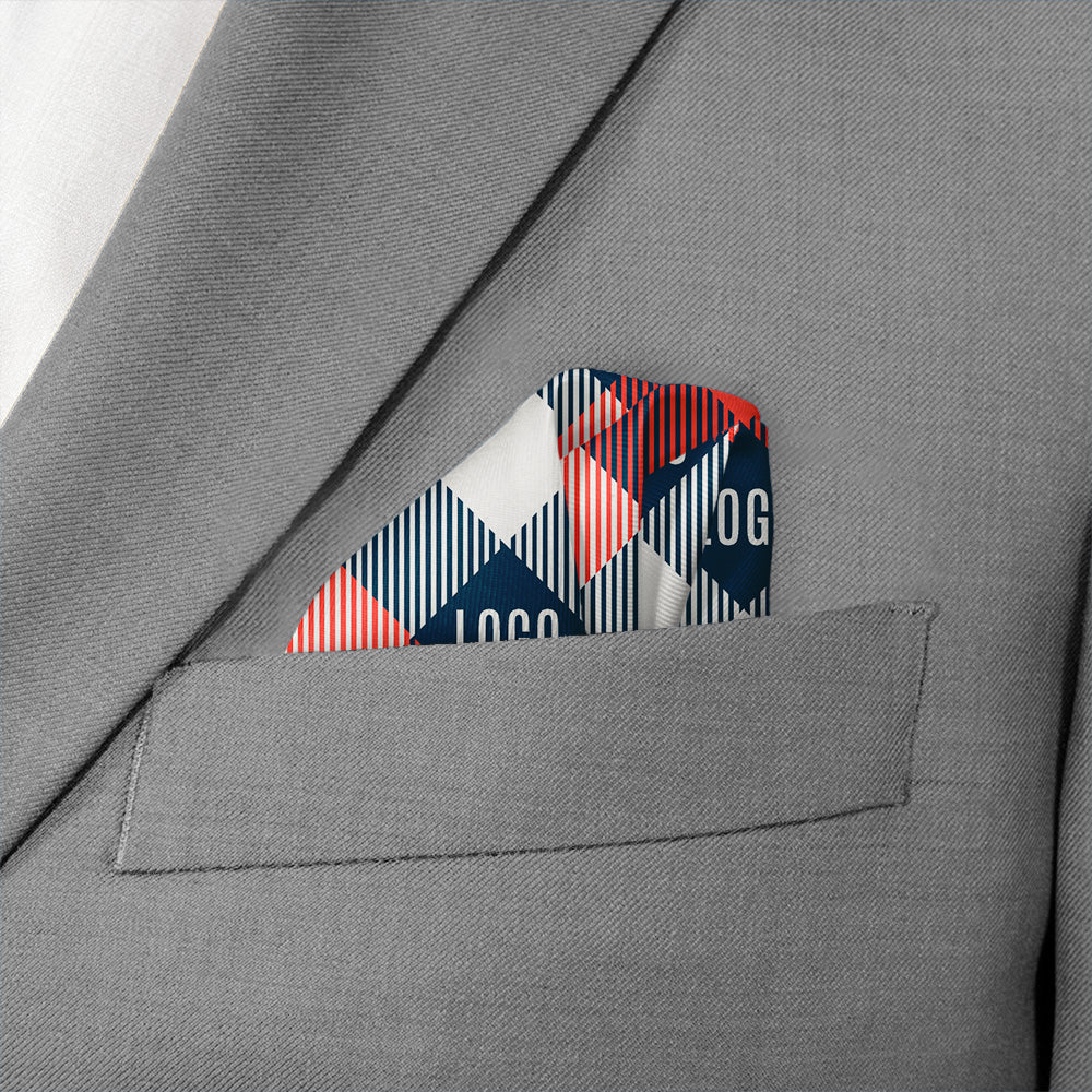 Squared Away 2 Logo Pocket Square