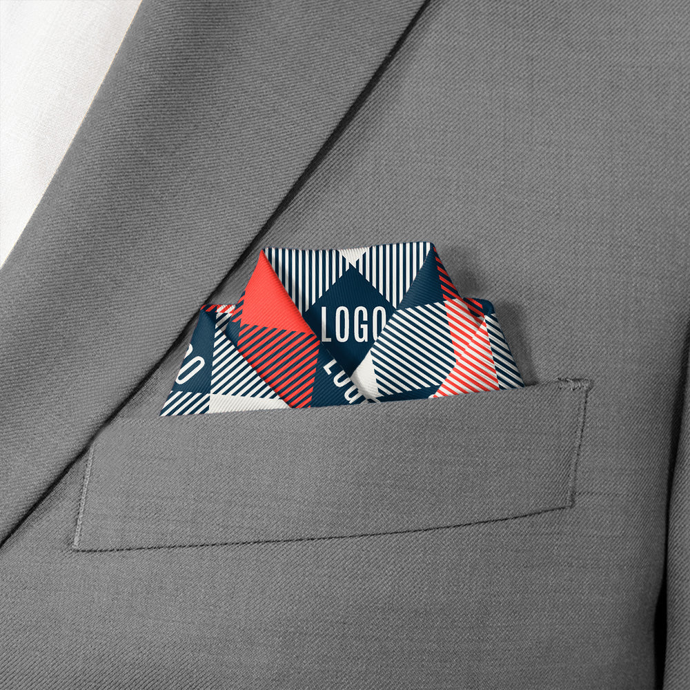 Squared Away 2 Logo Pocket Square