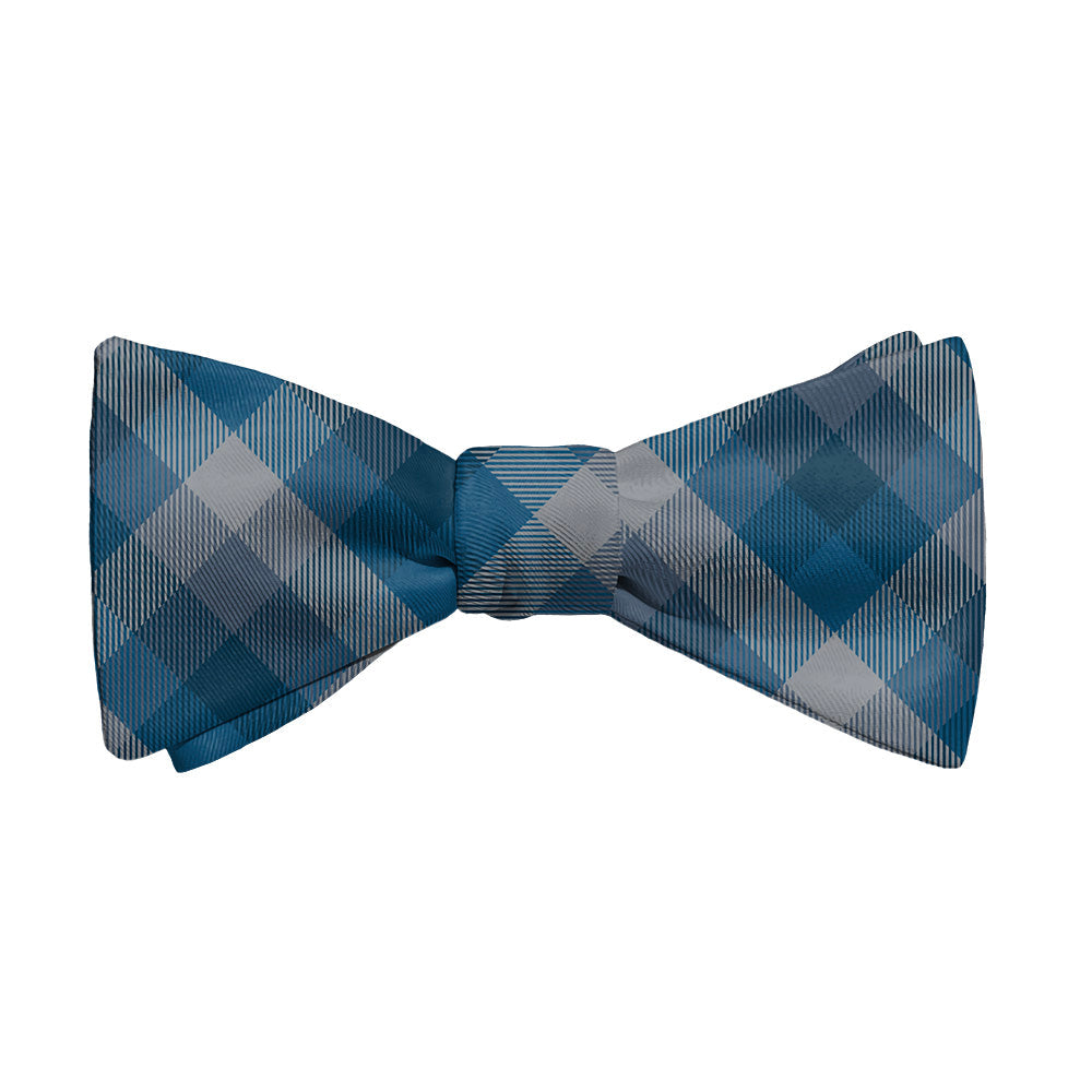 Squared Away Plaid Bow Tie - Adult Standard Self-Tie 14-18" -  - Knotty Tie Co.