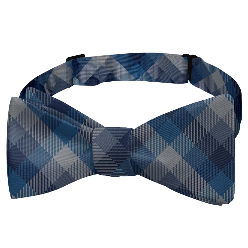 Squared Away Plaid Bow Tie - Self Tie Bow Tie - Knotty Tie Co.