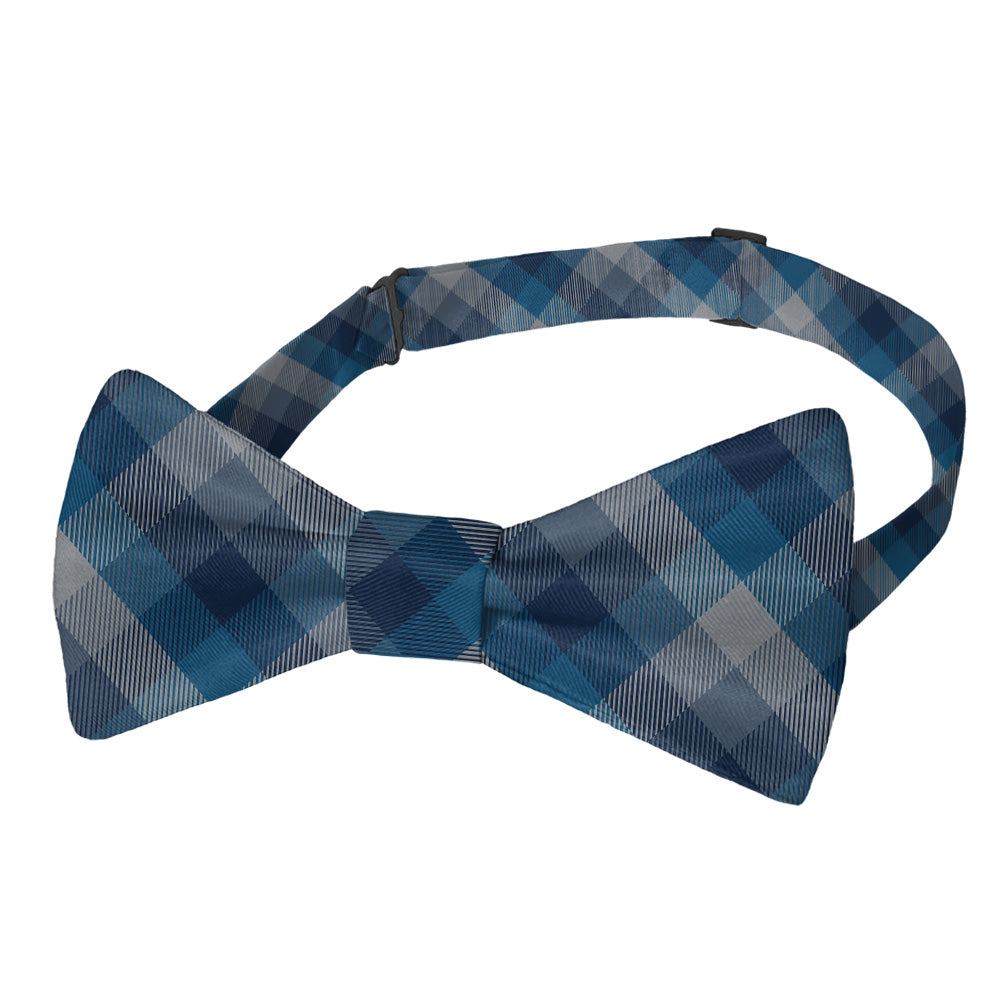 Squared Away Plaid Bow Tie - Pre-Tied Bow Tie - Knotty Tie Co.