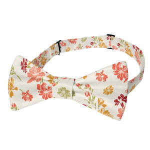 Stamped Floral Bow Tie - Adult Pre-Tied 12-22" -  - Knotty Tie Co.