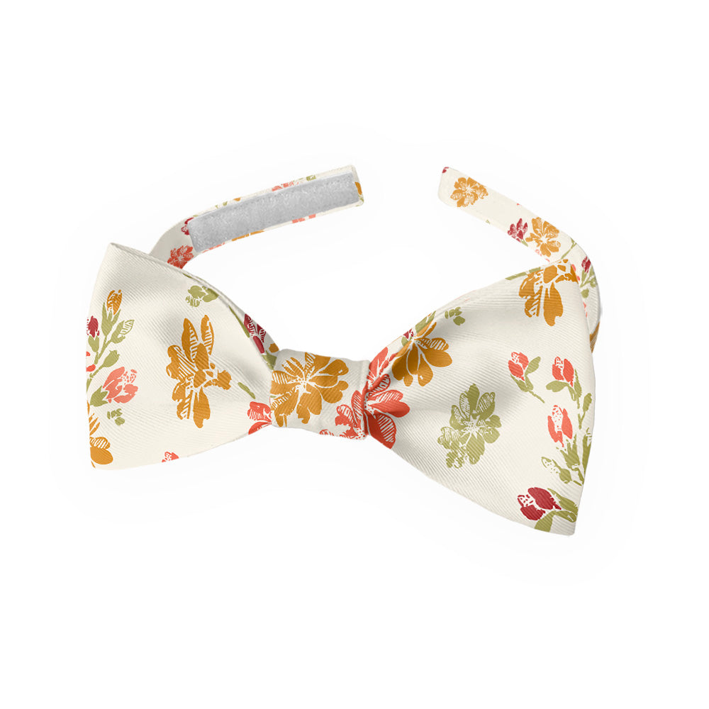 Stamped Floral Bow Tie - Kids Pre-Tied 9.5-12.5" -  - Knotty Tie Co.